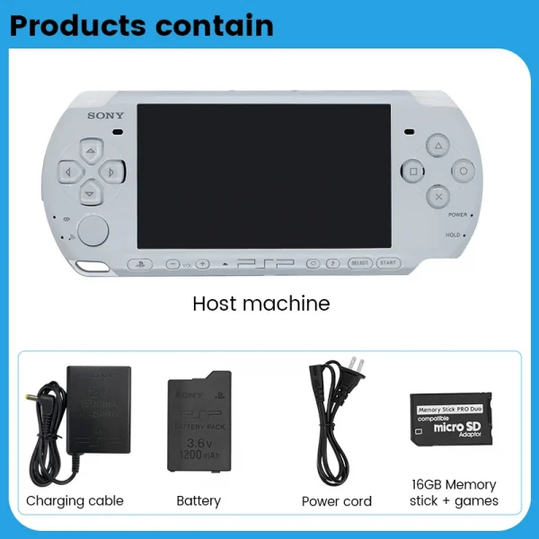 Sony PSP 3000 الأصلية – عُد إلى متعة اللعب الكلاسيكية